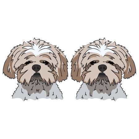 Signmission Shih Tzu Dog Decal, Dog Lover Decor Vinyl Sticker D-24-Shih Tzu